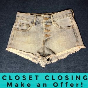 NWT Bullhead light wash high rise denim